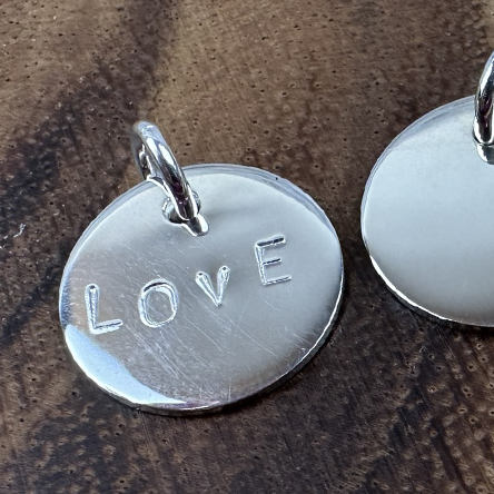 Round Disc 3/4" Charm