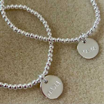 Round Disc 1/2" Charm