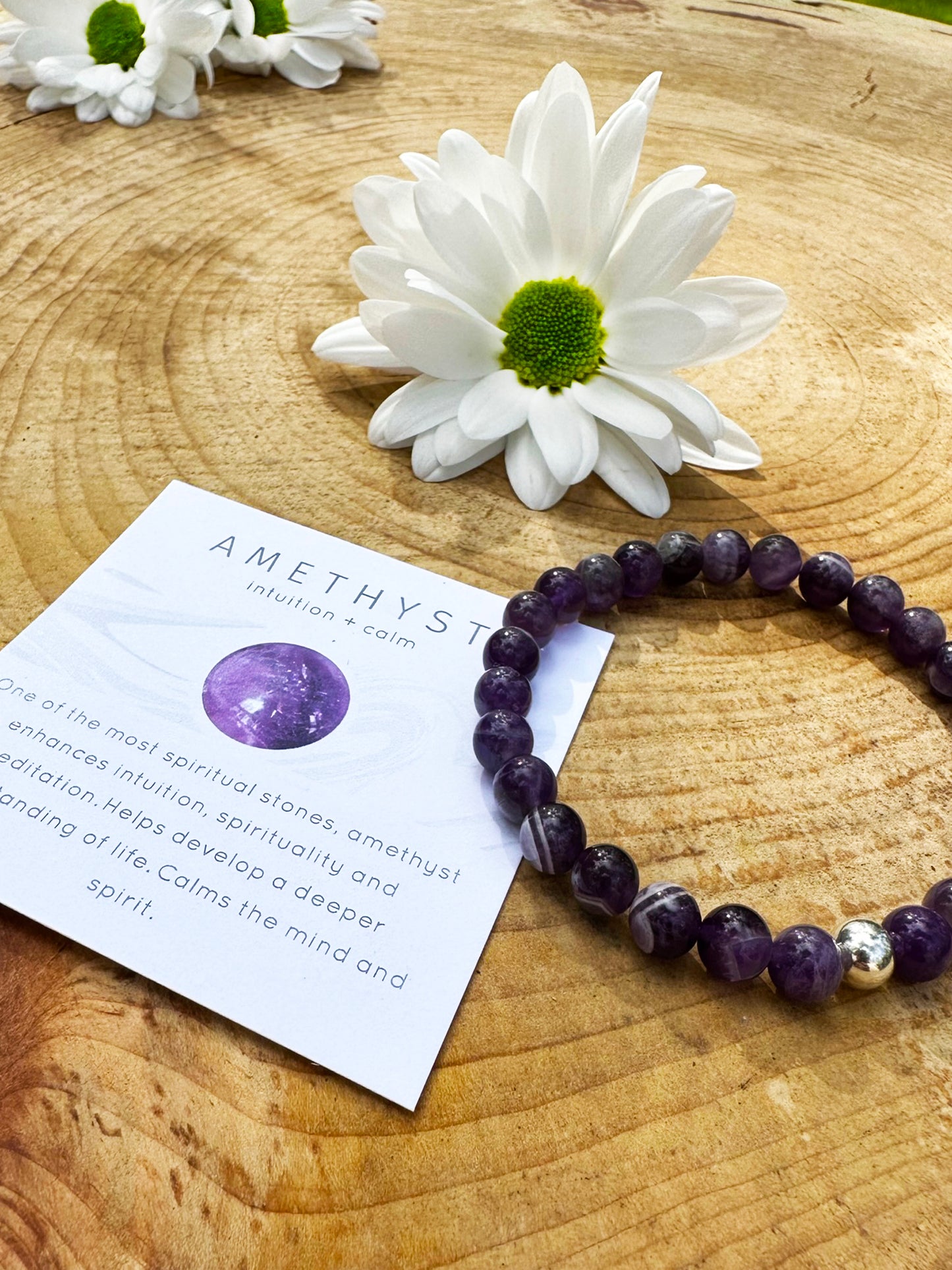 Amethyst Gemstone Bracelet