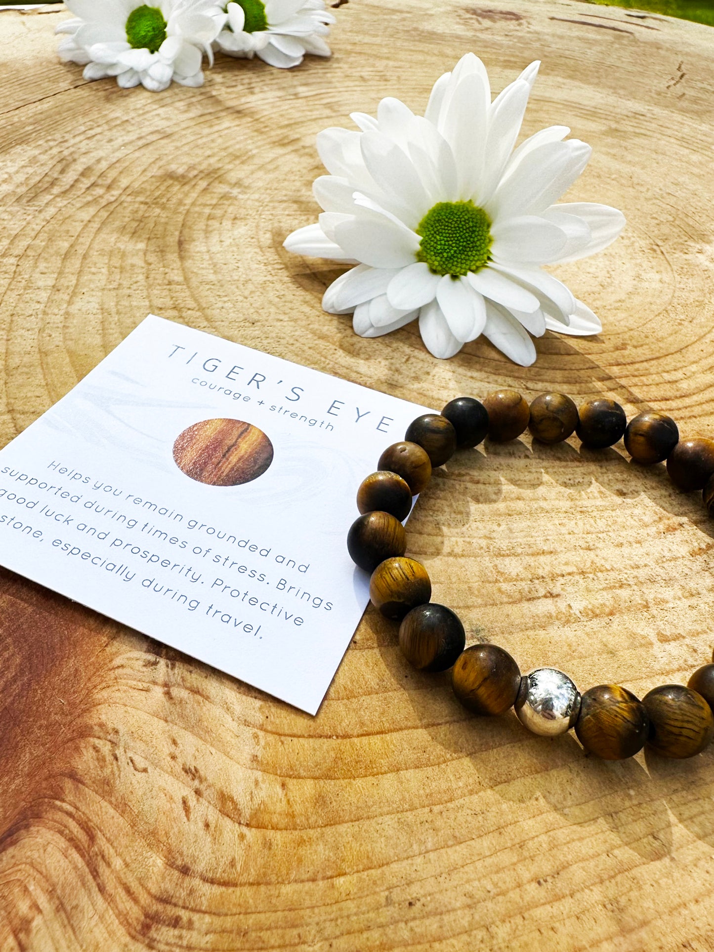 Tiger's Eye Gemstone Bracelet