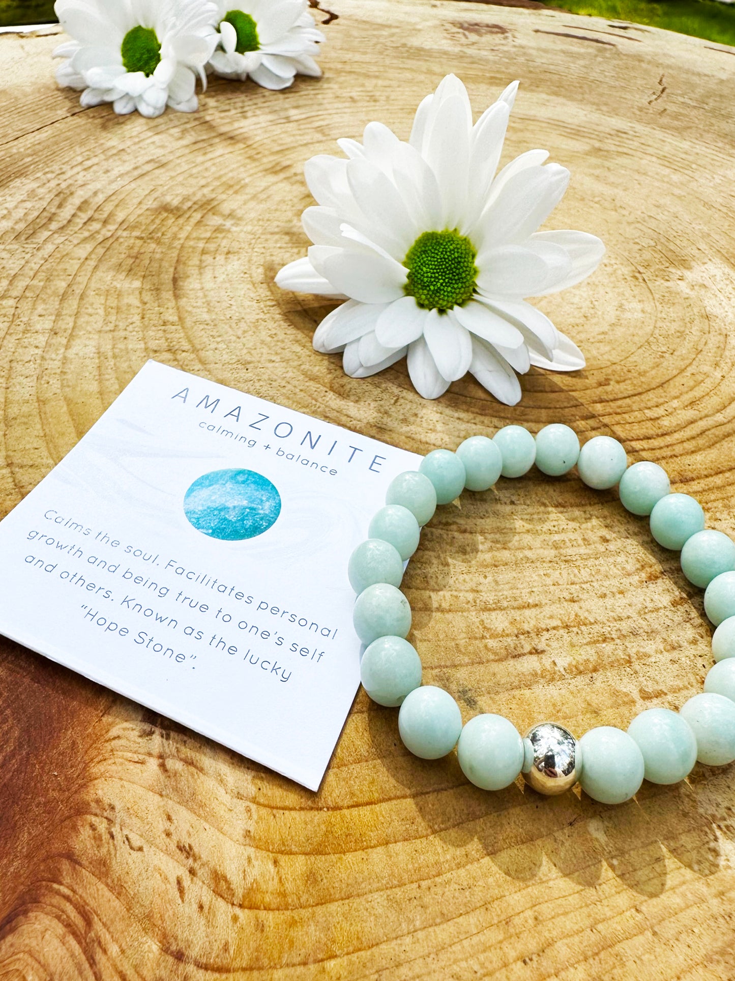 Amazonite Gemstone Bracelet