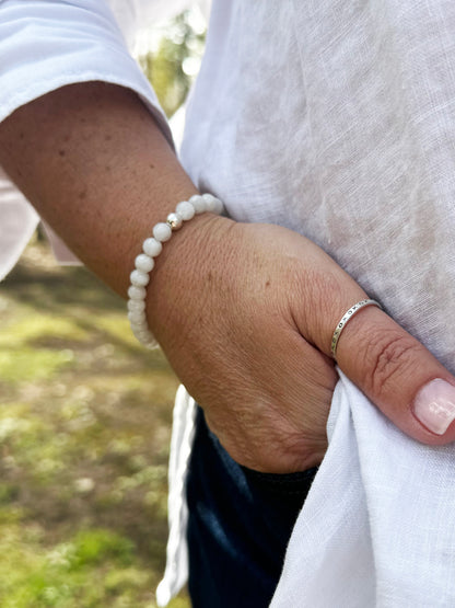 Moonstone Gemstone Bracelet