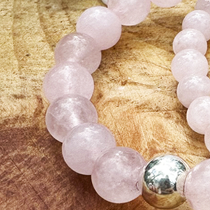 Rose Quartz Gemstone Bracelet