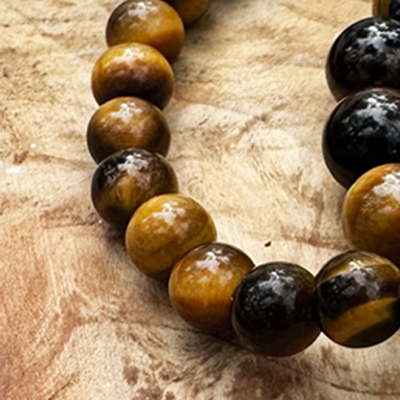 Tiger's Eye Gemstone Bracelet