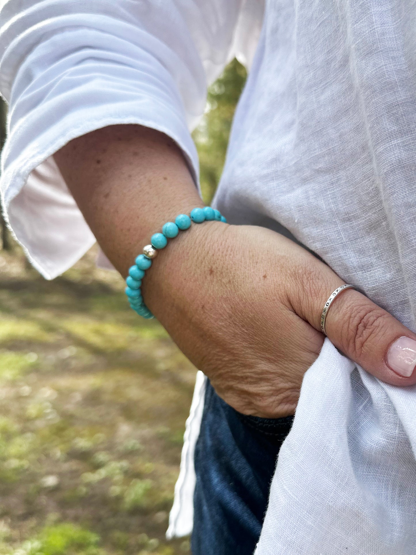 Turquoise Gemstone Bracelet